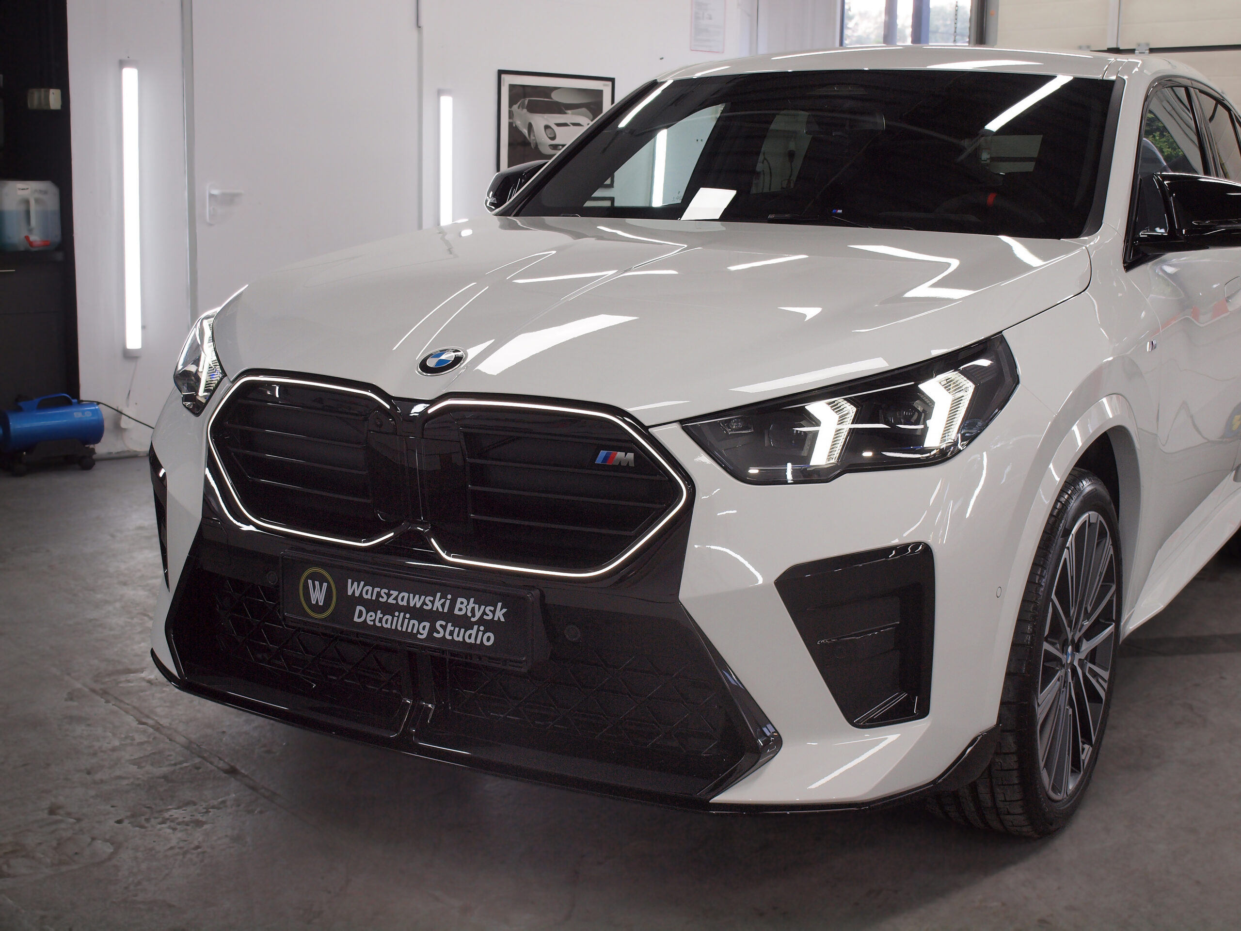 BMW X2 po oklejeniu PPF - przód